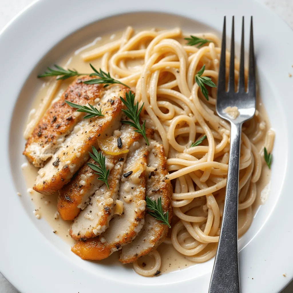 Buffalo Wild Wings Garlic Parmesan Chicken Pasta