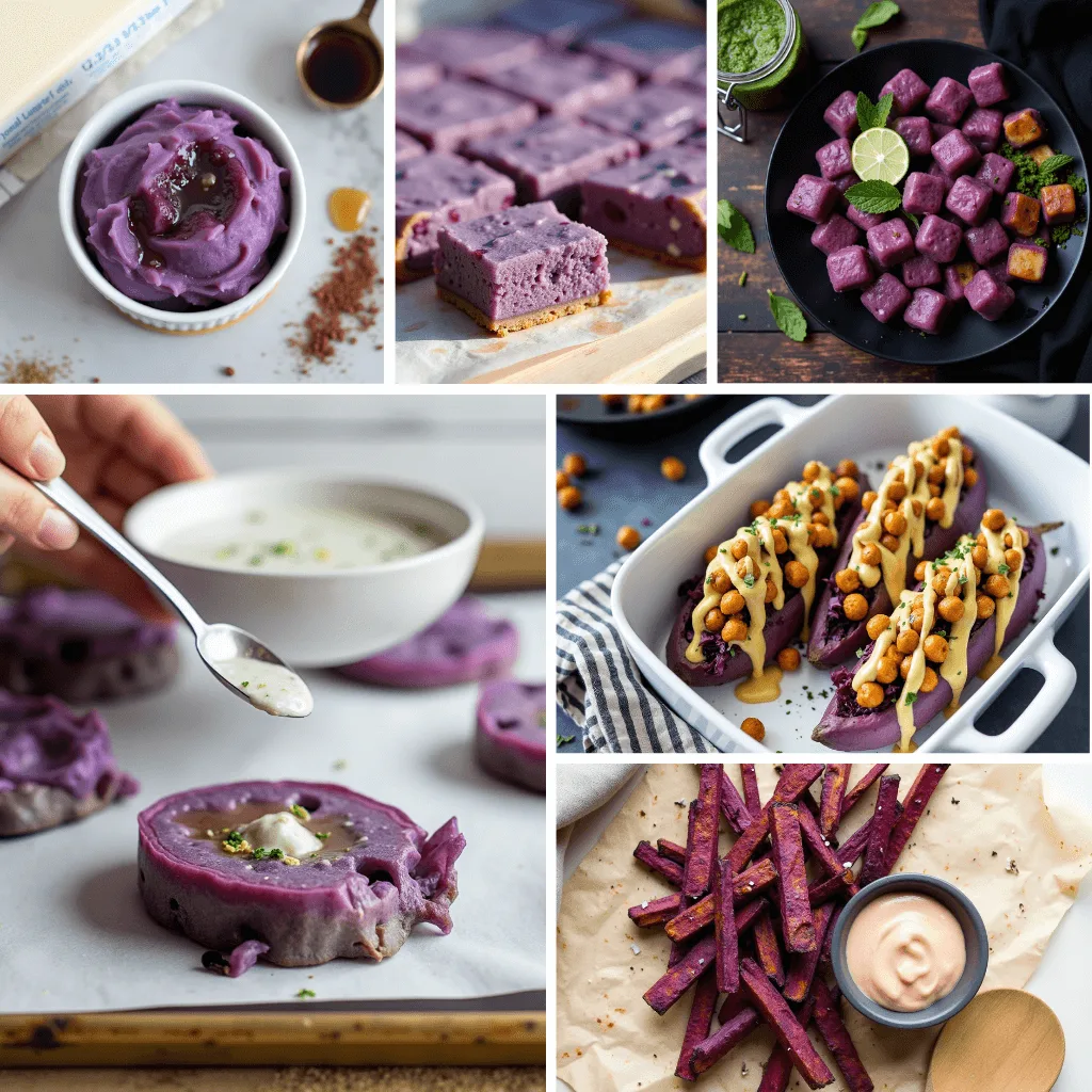 Five methods to cook purple sweet potatoes perfectly