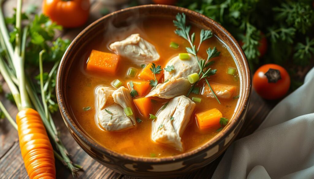 bone broth soup recipe chicken