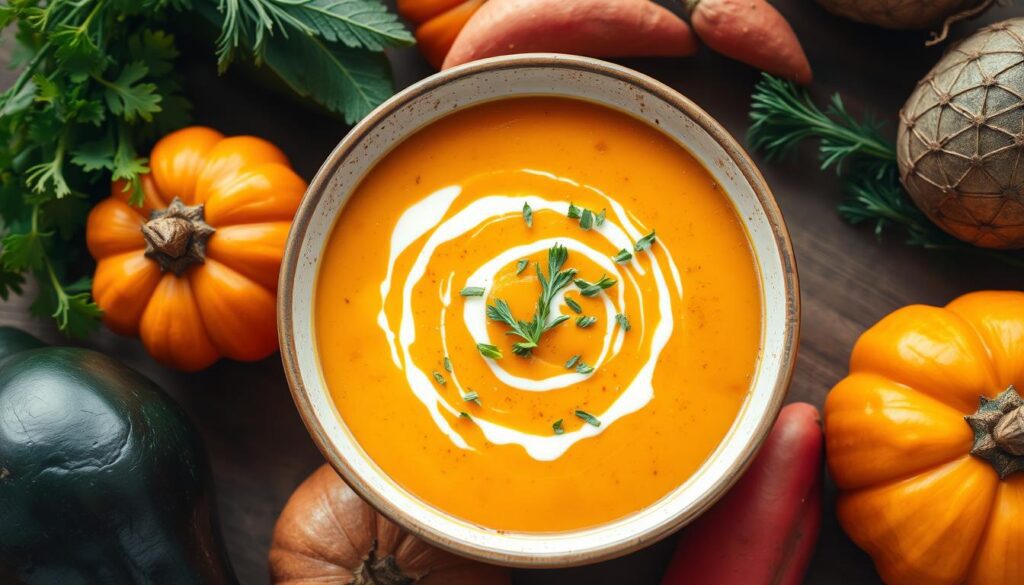 butternut squash and sweet potato soup