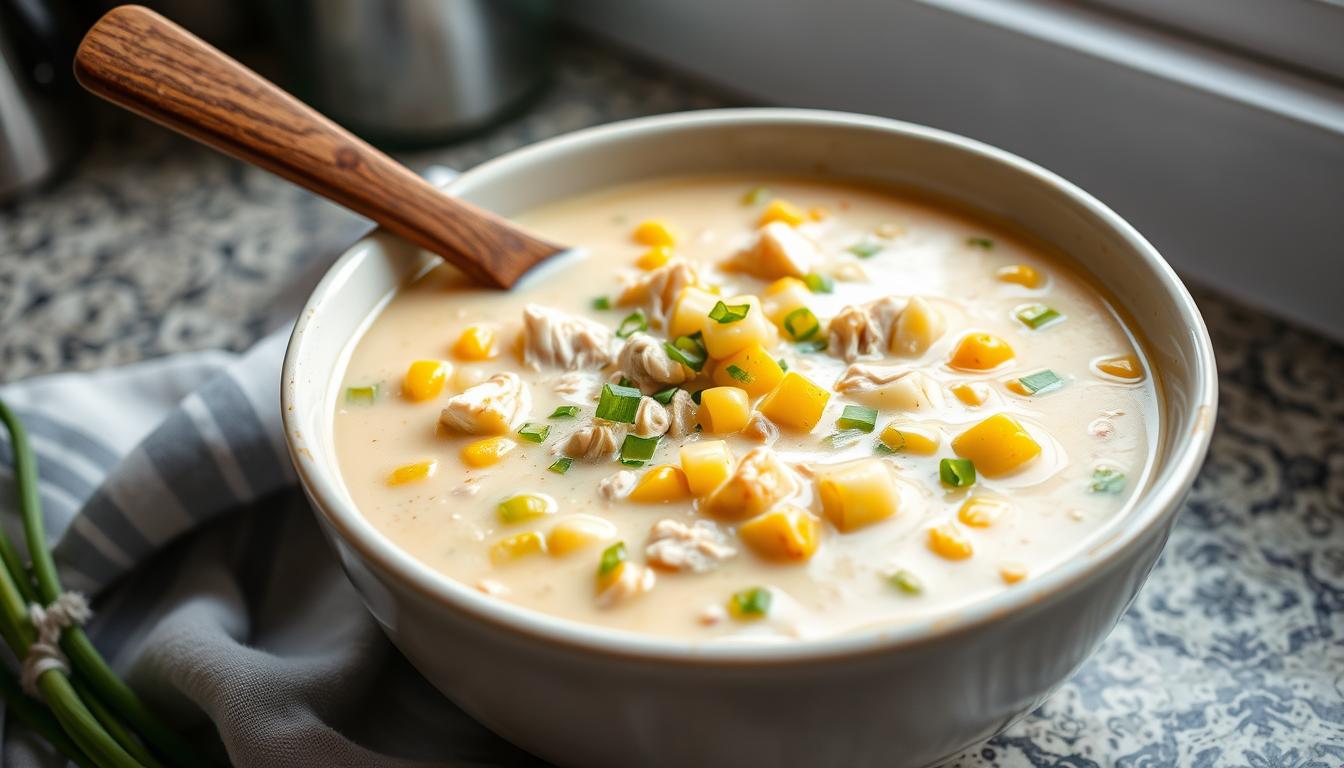 chicken and corn chowder