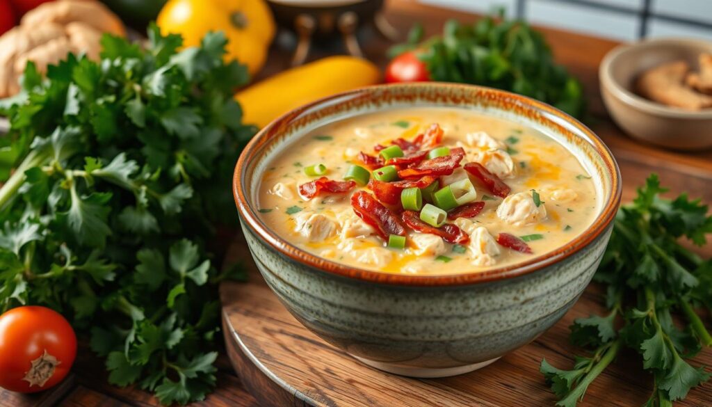 crack chicken soup