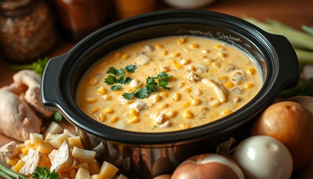 crockpot chicken corn soup crockpot chicken corn soup