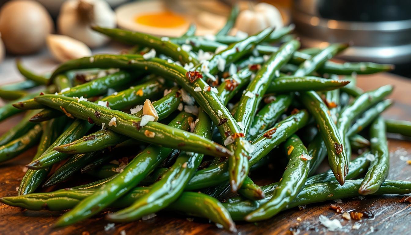 roasted frozen green beans