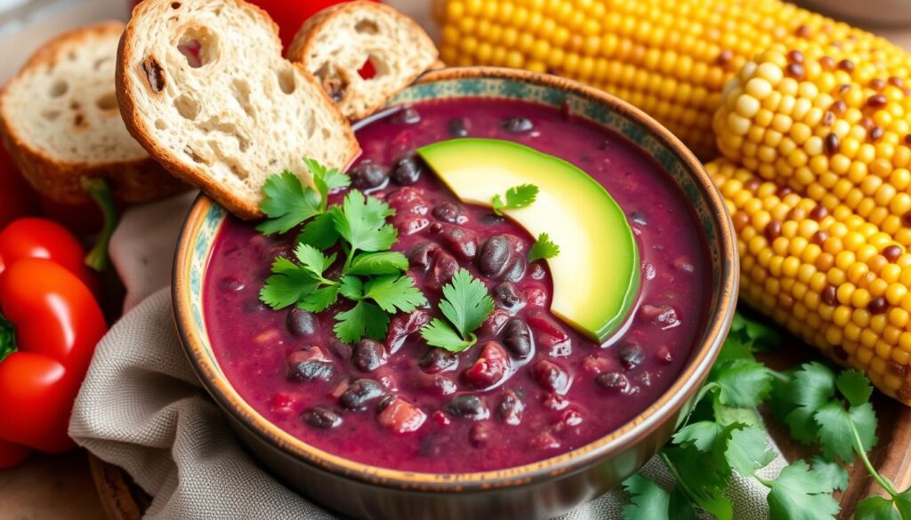 vegetarian black bean soup vegetarian black bean soup